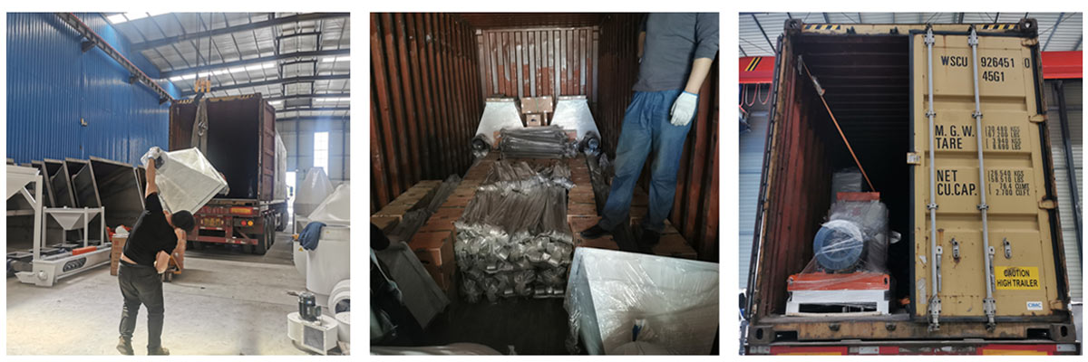 2 sets of SZLH320 pellet machines, silos, conveyors, and accessories have been sent to Uzbekistan