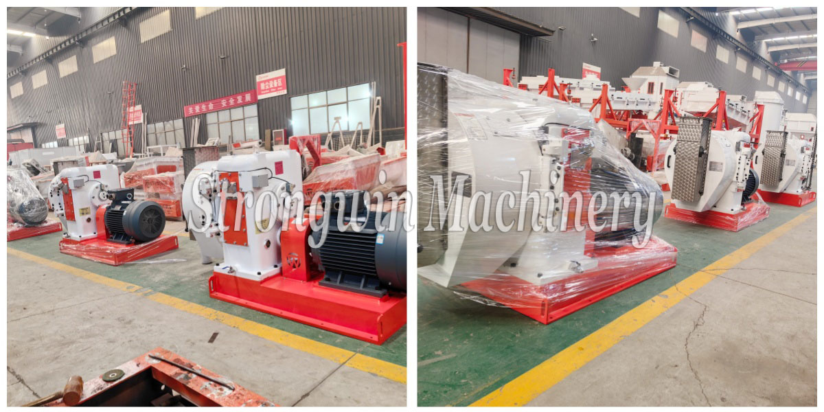 3 sets of Feed Pellet Machines & ring mould packing and shipping to Dalian,China