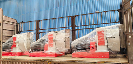 3 sets of Feed Pellet Machines & ring mould packing and shipping to Dalian,China