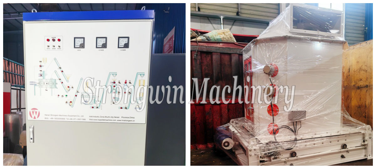 SZLH420 Ruminant Dry Grass Pellet Production Plant packing and shipping to Xinjiang Province, China