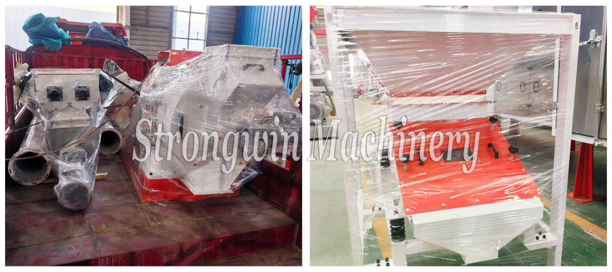 SZLH420 Ruminant Dry Grass Pellet Production Plant packing and shipping to Xinjiang Province, China