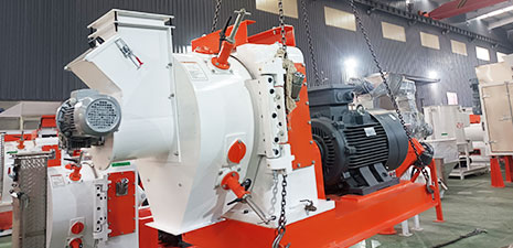 SZLH420 Ruminant Dry Grass Pellet Production Plant packing and shipping to Xinjiang Province, China