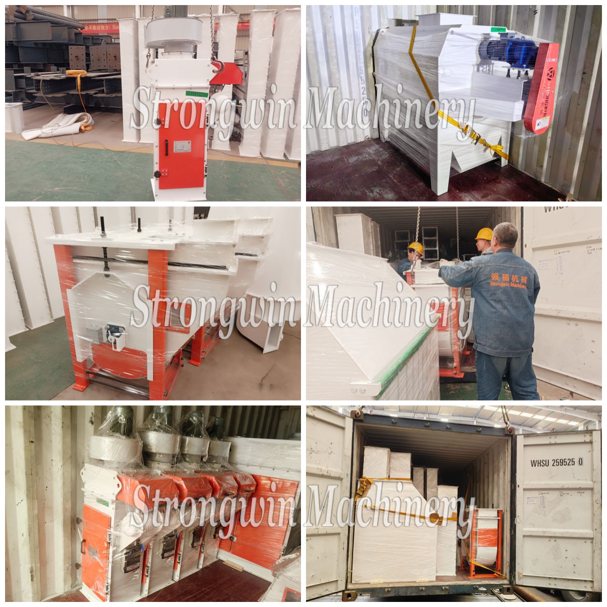 Feed Processing Machines packing and shipping to Ecuador