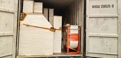 Feed Processing Machines packing and shipping to Ecuador