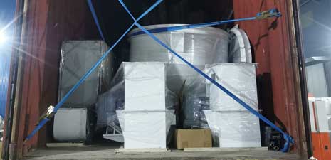 Feed Making Equipment 5T Automatic Batching System Packing To Tajikistan
