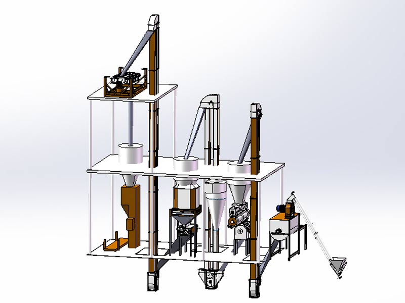 poultry feed mill machinery