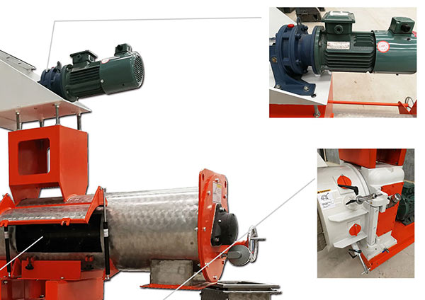 ring die feed pellet machine