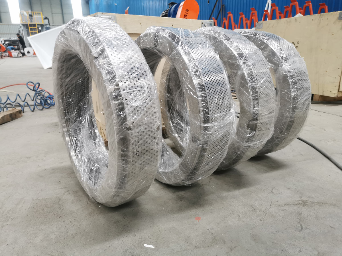 Four sets of ring moulds have been sent to Peru