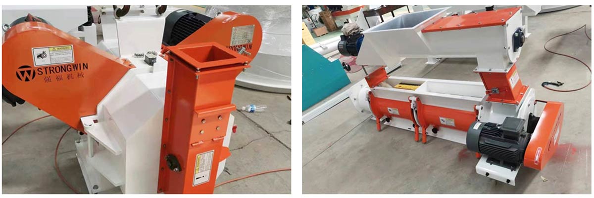 SZLH250 animal feed granulator machine packing and shipping to Morocco