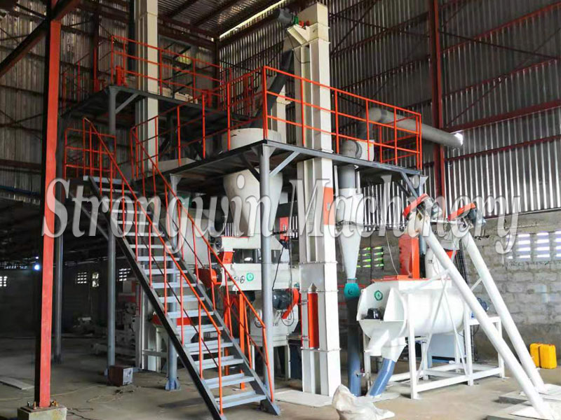 animal feed pellet production line