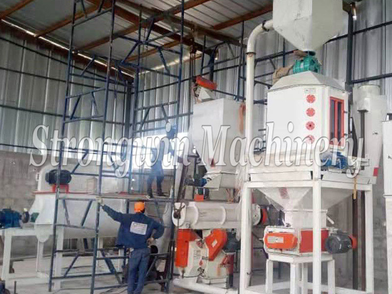 mini feed pellet plant