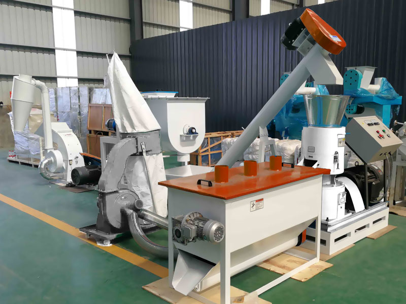 500kg/h 1000 Kg/h Animal Feed Pellet manufacturing Plant for Small