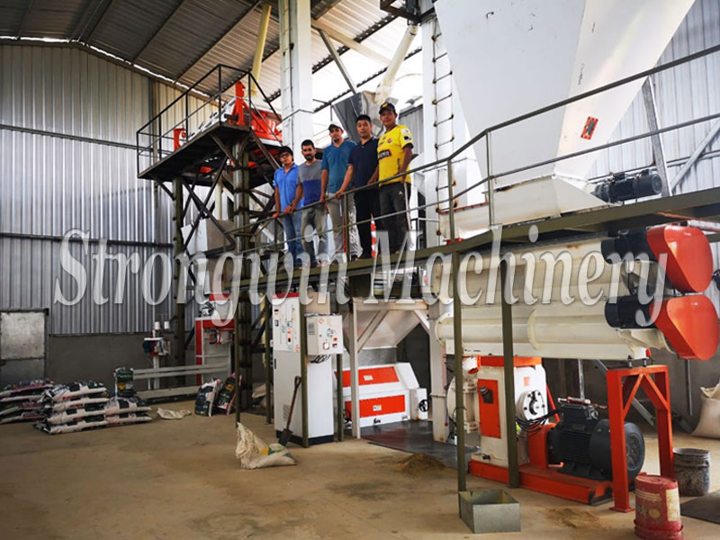 animal feed production line