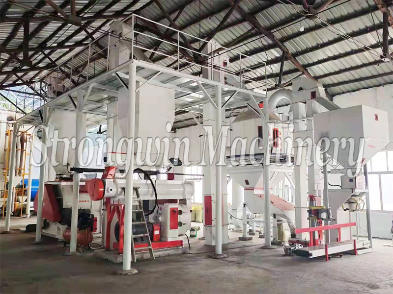 animal feed pellet production line