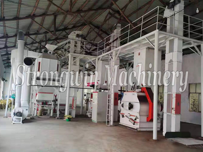 poultry feed pellet machine line
