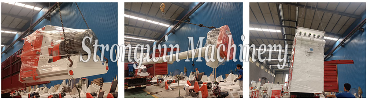 Crushing system equipments packing and shipping to Guangxi Province, China