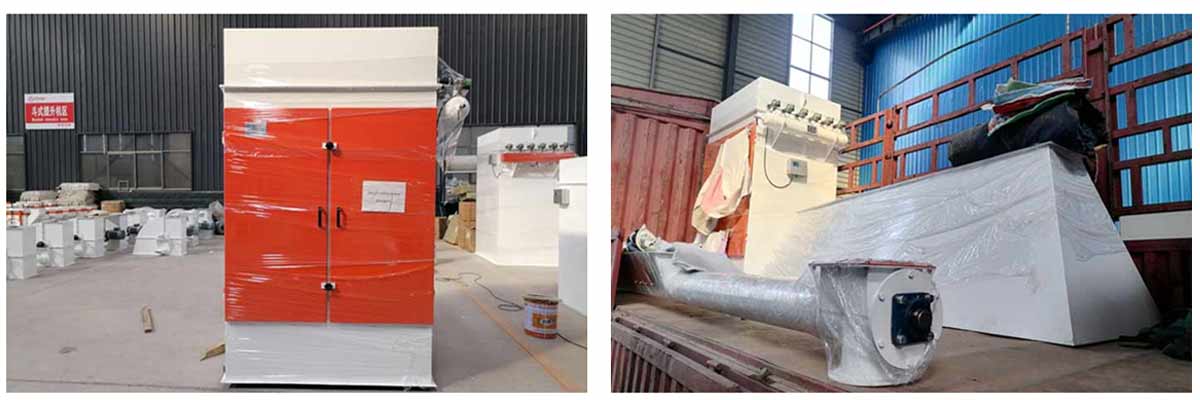 Czech customer ordered 55kw animal feed crushing system