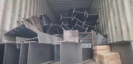Argentine customer ordered steel structure for feed plant