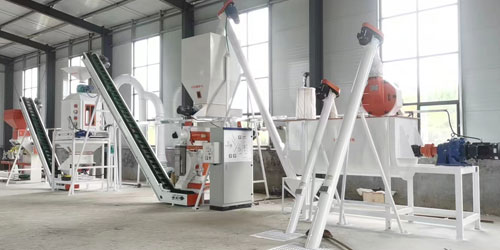 SZLH320 Poultry Feed Pellet Plant Solution Project 2-3t/h