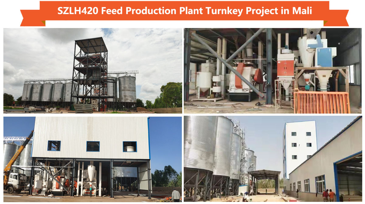 SZLH420 Feed Production Plant Turnkey Project 