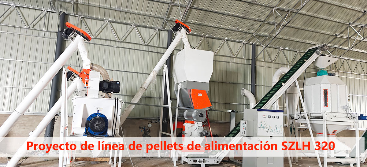 SZLH320 Poultry Feed Pellet Plant Solution Project 2-3t/h