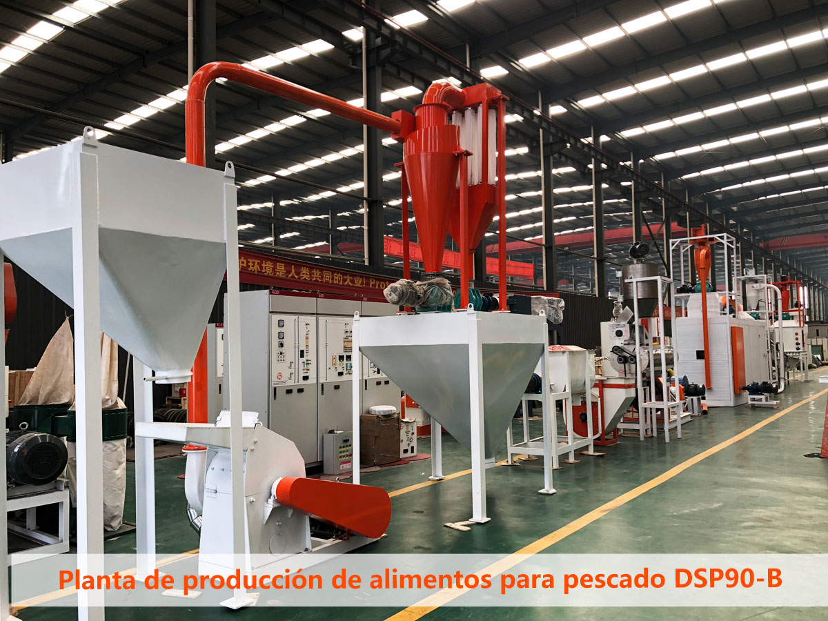 Planta de producción de alimentos para pescado DSP90