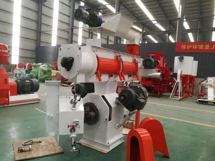 SZLH250 pellet machine feed