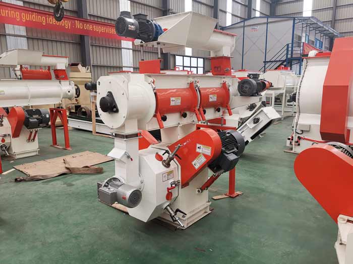 SZLH250 ring die pellet machine