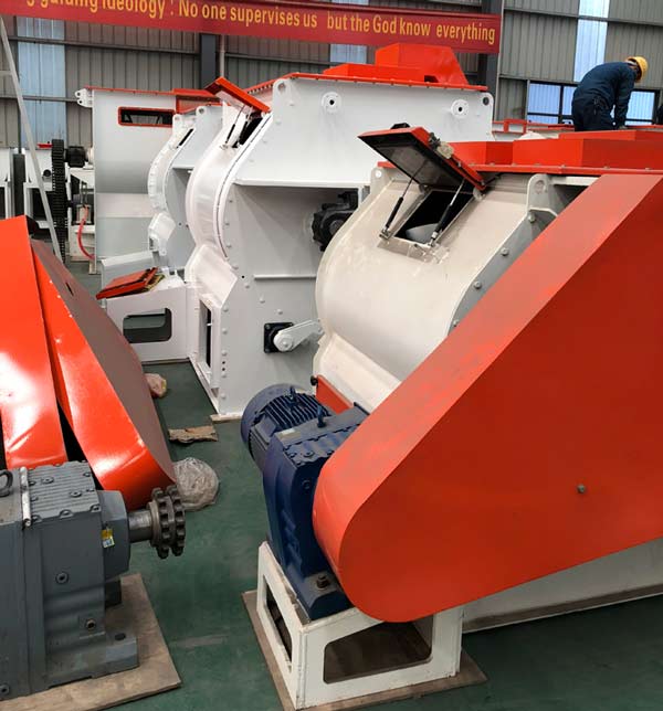 bird feed mixing machine