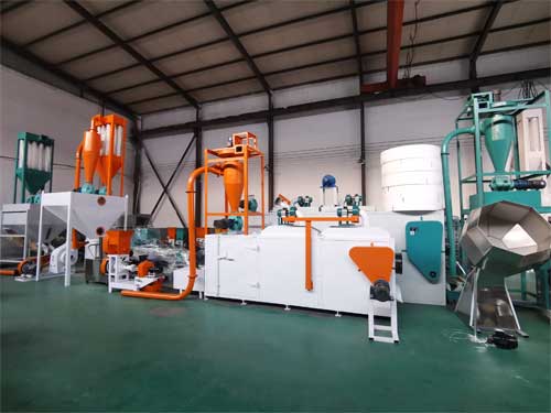 DGP60C dry type floating fish feed plant extruder