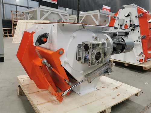 Hammer mill animal feed grinder machine packing and shipping
