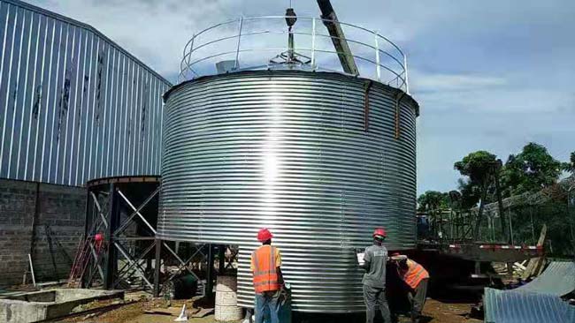feed plant install in Dominica