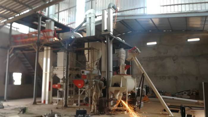 feed processing plant install in Mauritania
