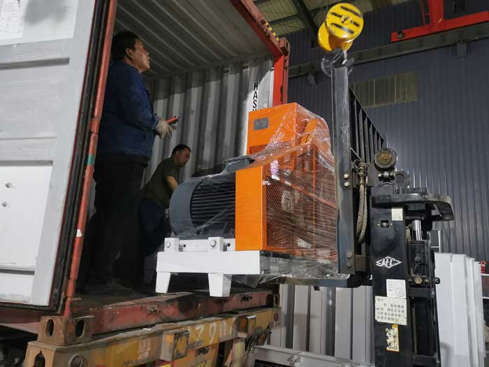 Aquatic fish feed extrusion line has been sent to Ecuador