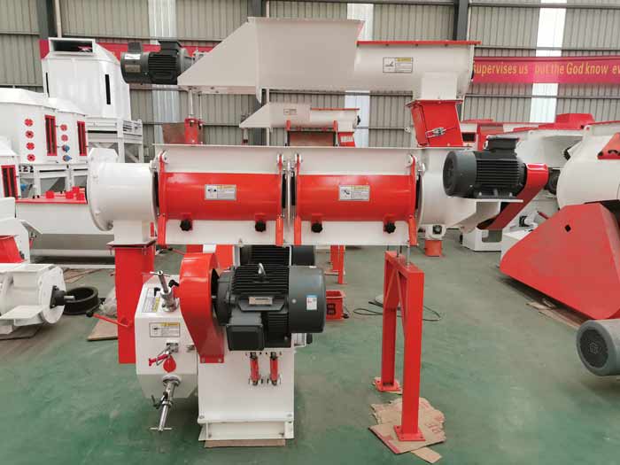 Tanzania customers ordered SZLH 250 animal feed pellet machine