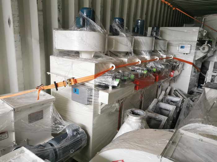 SZLH350 animal feed production plant for Tanzania customers