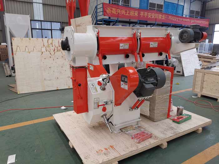 SZLH 250 feed pellet making machine for Turkey customers