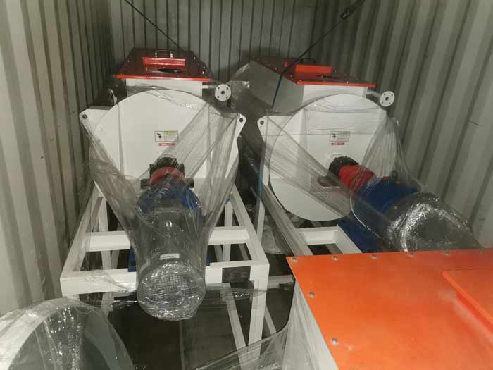 Chile feed mixing machine