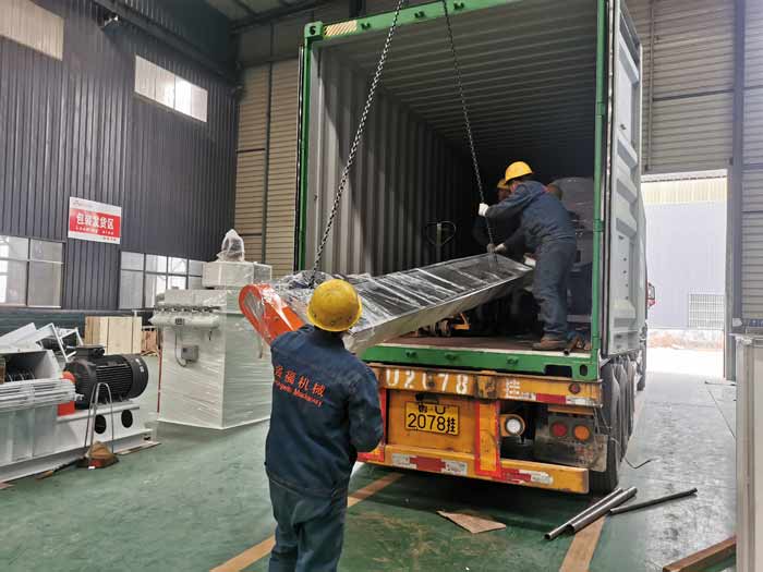 Zambian customers ordered 5 tons feed powder production plant equipment