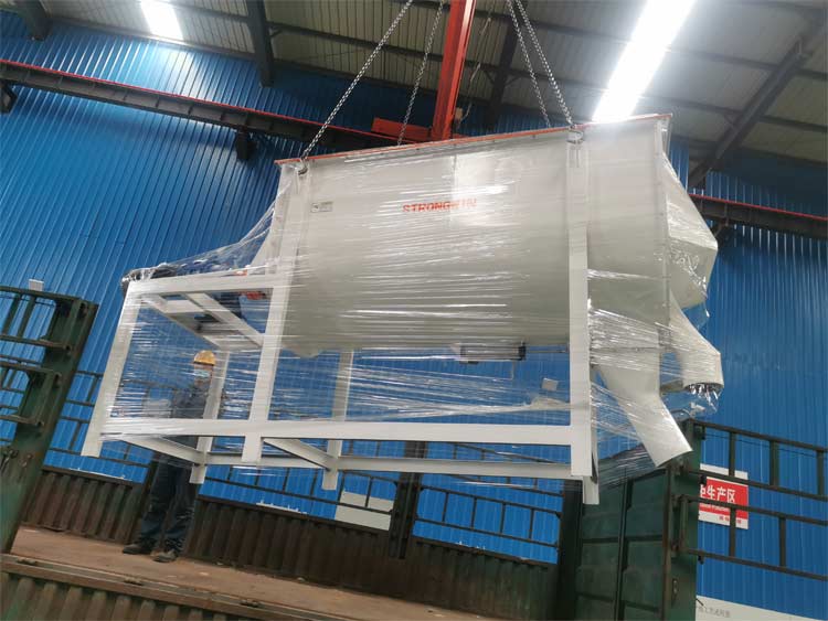 1.5-2.5t/h chicken feed pellet plant packing and shipping