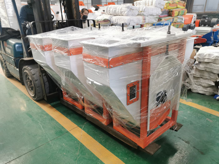 5TPH Poultry Feed Powder Production Plant packing and shipping to Canada