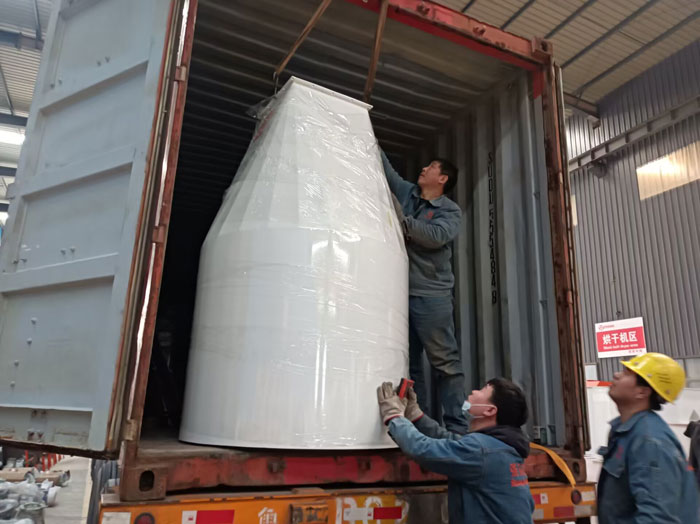 SZLH250 Chicken feed pellet production plant packing and shipping to Peru