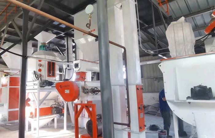 SZLH320 Animal Feed Pellet Production Plant Project Solution