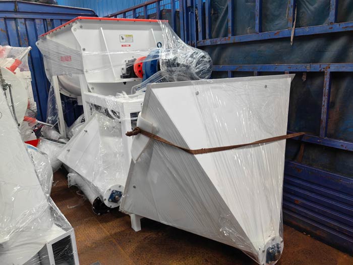 SZLH350 cat litter pellet production plant packing and shipping to Hangzhou