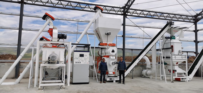 Ruminant Feed Pellet Production Line Installation Completed