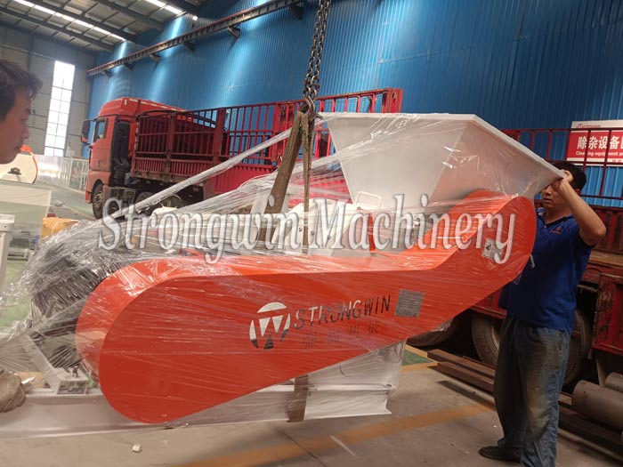 SZLH320 Feed Production Plant Packing and Shipping to Xining City