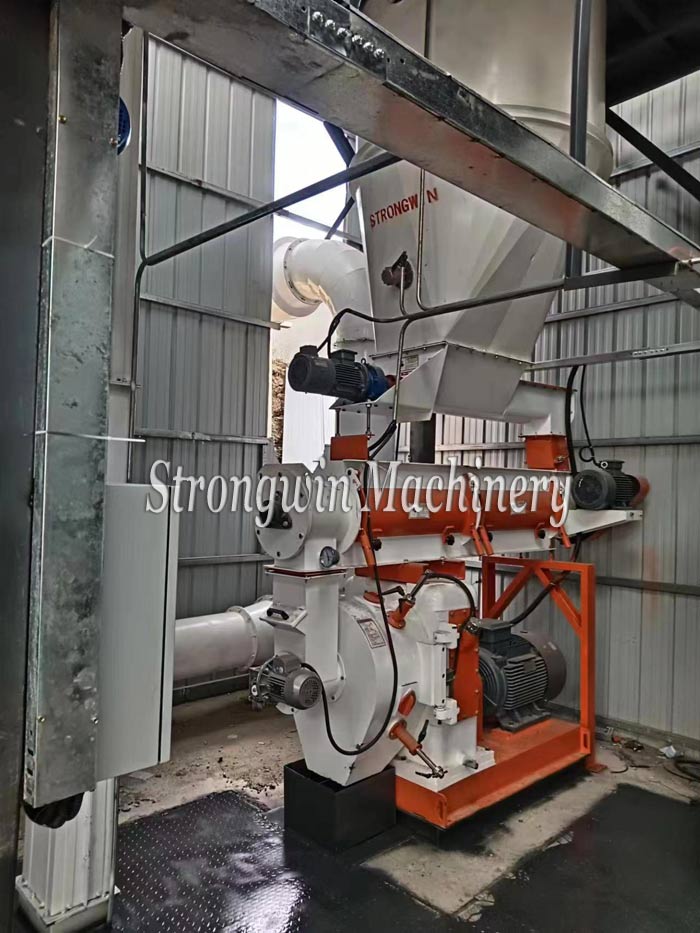 SZLH350 Feed Pellet Production Plant Project Case