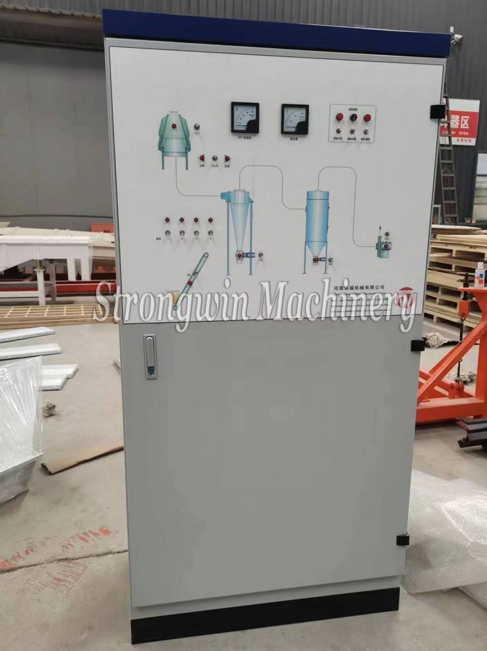 37kw animal feed crushing system equipments packing and shipping to Guangzhou City, China