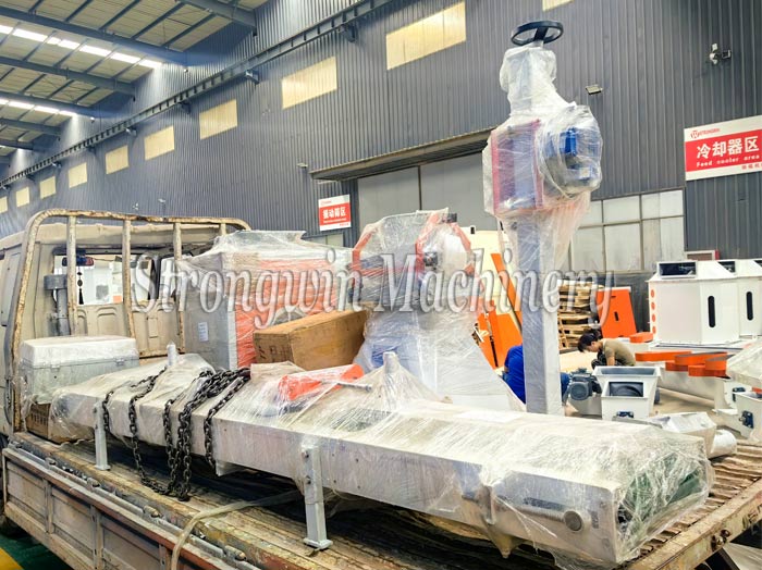 SZLH420 Pig Feed Pellet Production Plant Packing and Shipping to Heilongjiang Province, China