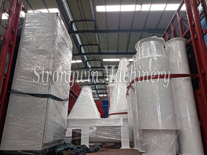 Crushing system equipments packing and shipping to Guangxi Province, China